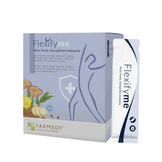 Joint & Bone Support Health Drink with Tiger Milk & Sturgeon Extract for mobility and immunity.